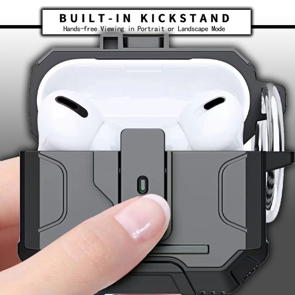 کاور ژنرال کینگ مدل BDF-P3 مناسب برای کیس اپل Air Pods 3 به همراه بند آویز - تصویر 3