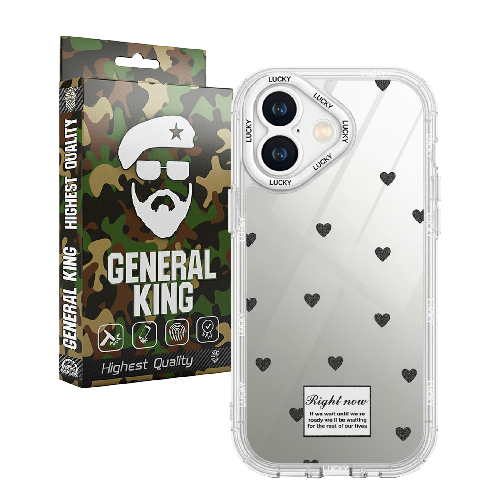کاور ژنرال کینگ مدل GHALBS برای گوشی اپل iPhone 16
