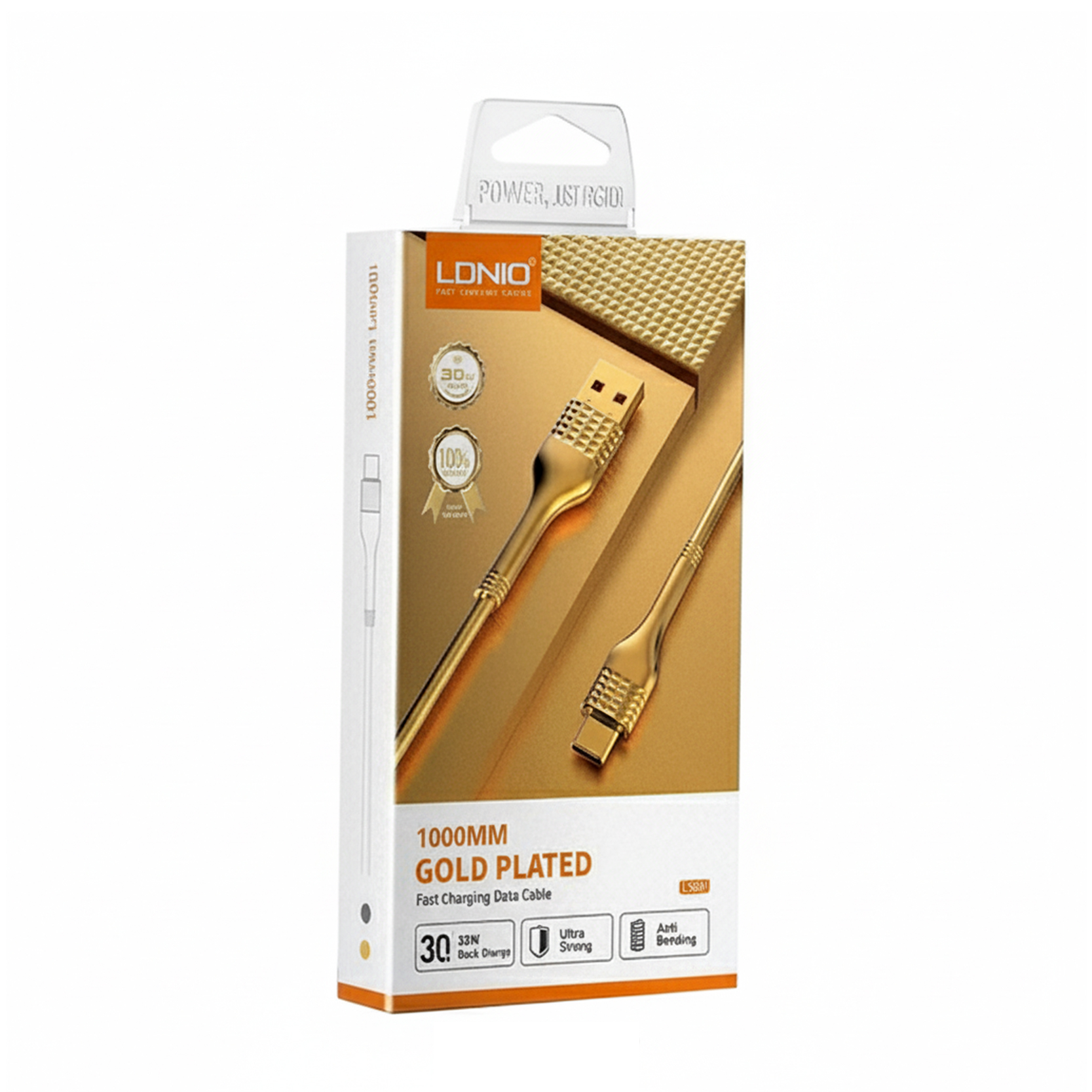 کابل تبدیل USB به USB-C الدینیو مدل LS651 طول 1 متر