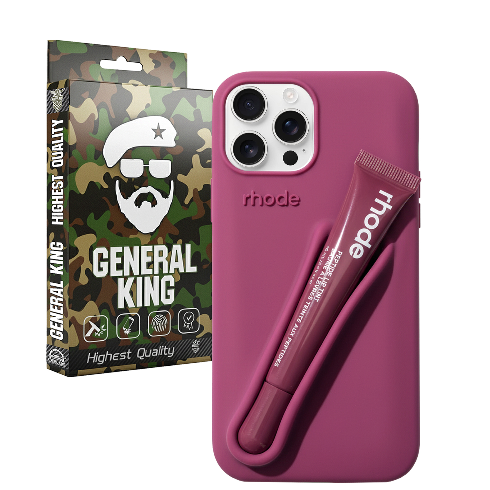 کاور ژنرال کینگ مدل GR-Lip برای گوشی اپل iPhone 12 Pro Max / 13 Pro Max
