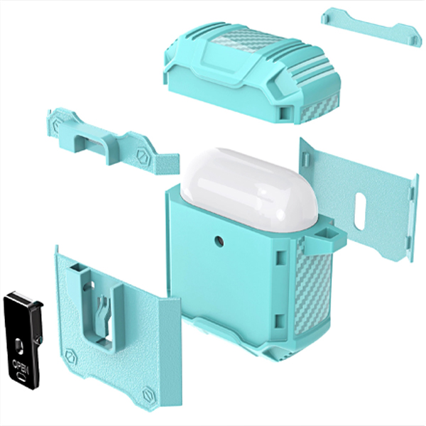 کاور ژنرال کینگ مدل GR-P2 مناسب برای کیس اپل airpods 1/2 - تصویر 8