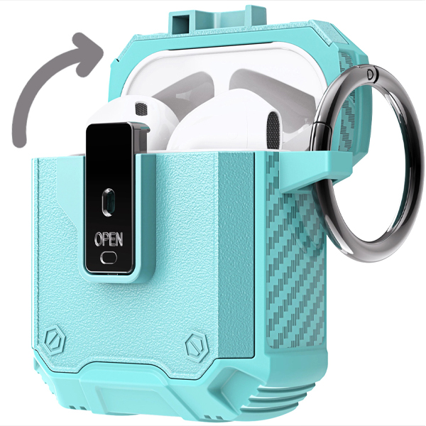 کاور ژنرال کینگ مدل GR-P2 مناسب برای کیس اپل airpods 1/2 - تصویر 5