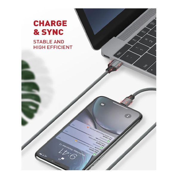 کابل تبدیل USB به USB-C الدینیو مدل LS441 طول 1 متر - تصویر 4