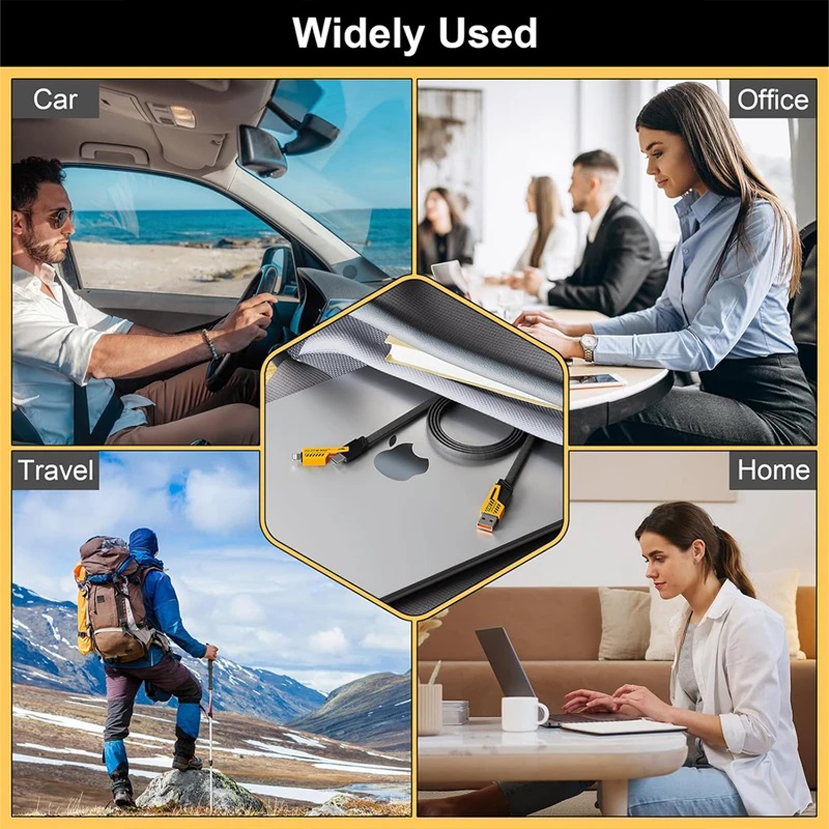 کابل تبدیل USB-C / لایتنینگ به USB/USB-C مدل BCM-21 طول 1 متر - تصویر 3