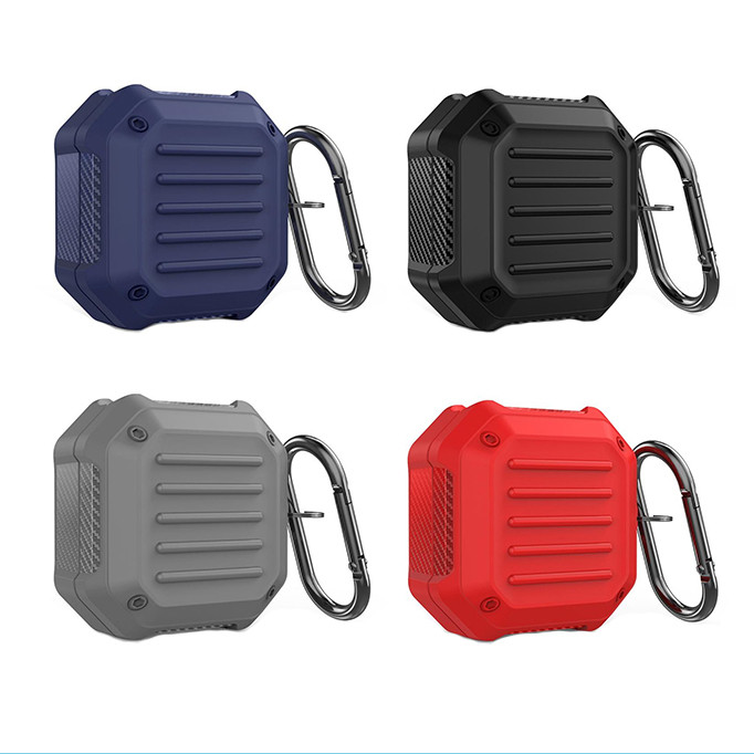 کاور ژنرال کینگ مدل B-Carbon برای هدفون سامسونگ Galaxy Buds Live / Buds Pro / Buds 2 / Buds 2 Pro به همراه بند آویز - تصویر 3