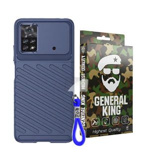 کاور ژنرال کینگ مدل B-NKC برای گوشی شیائومی Poco X4 Pro 5G به همراه بندآویز