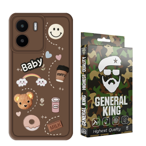 کاور ژنرال کینگ مدل Baby برای گوشی شیائومی Redmi 13C / Poco C65