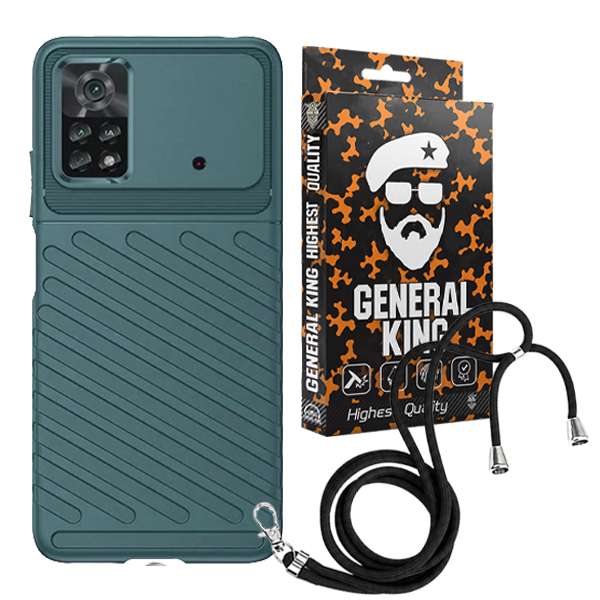 کاور ژنرال کینگ مدل Y-NKC برای گوشی شیائومی Poco X4 Pro 5G به همراه بندآویز