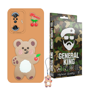 کاور ژنرال کینگ مدل GR-Gilasi برای گوشی شیائومی Redmi K40 Gaming به همراه بند آویز