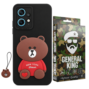 کاور ژنرال کینگ مدل ghalbi برای گوشی شیائومی Redmi 12 4G به همراه بند آویز