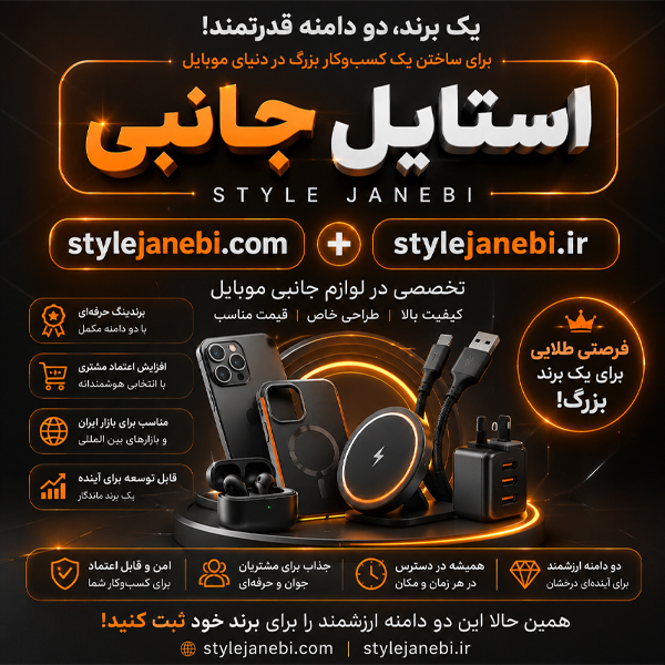 پکیج دامنههای stylejanebi.ir + stylejanebi.com - تصویر 2