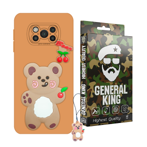 کاور ژنرال کینگ مدل GR-Gilasi برای گوشی شیائومی Poco X3 NFC / X3 Pro به همراه بند آویز