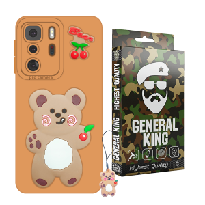 کاور ژنرال کینگ مدل GR-Gilasi برای گوشی شیائومی Poco X3 GT / Redmi Note 10 Pro 5G به همراه بند آویز